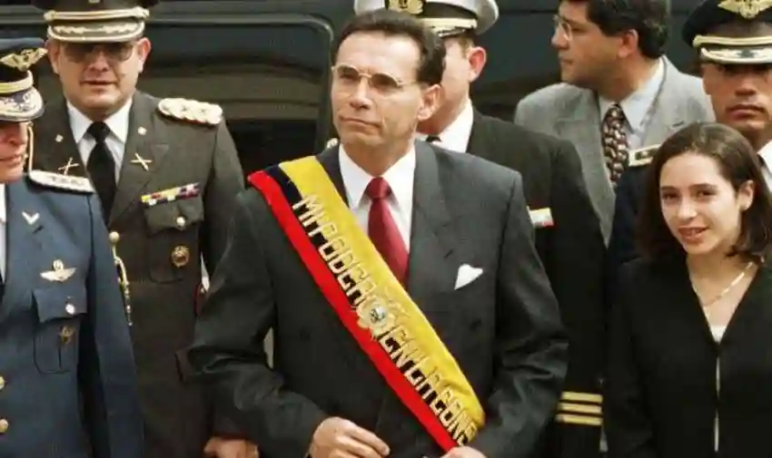 Jamil Mahuad presidente de Ecuador (1998 al 2000)