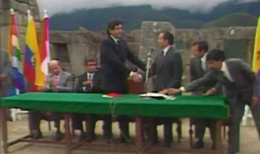 Reactivación del Pacto Andino - Rodrigo Borja 1990