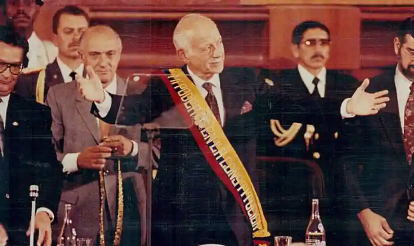Sixto Durán Ballén nuevo Presidente de Ecuador, 1992